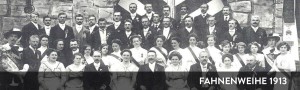Geschichte des gemischten Chor Althofen - Fahnenweihe 1913